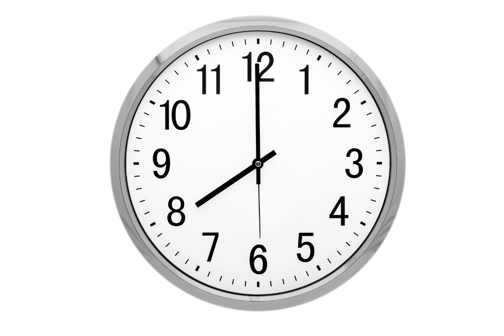 photo of a clock