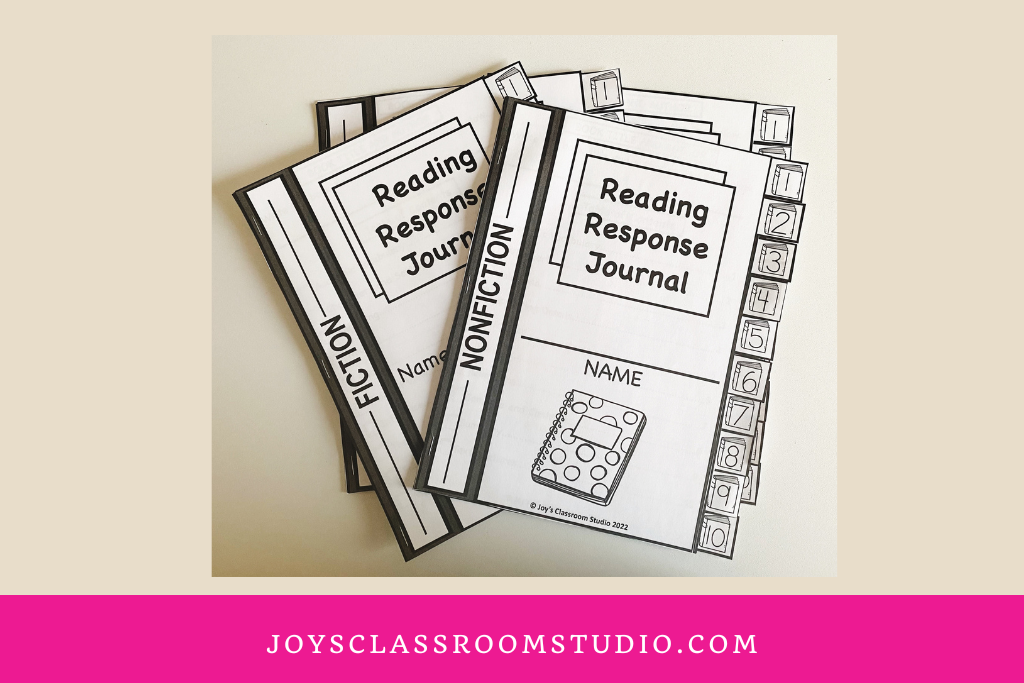 photo of reading response journals