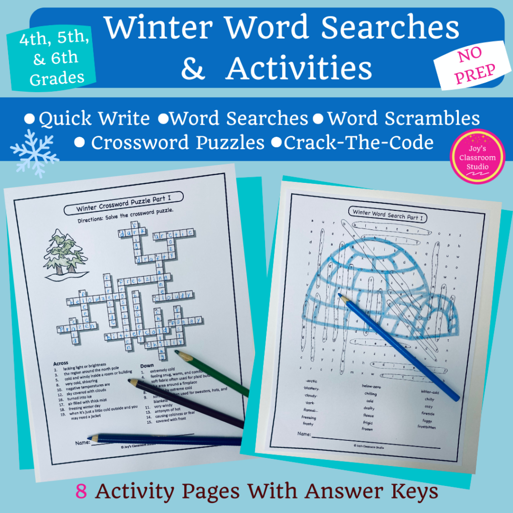 Winter Word Search