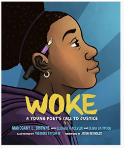 cover of the book "Woke: A Young Poet's Call To Justice"