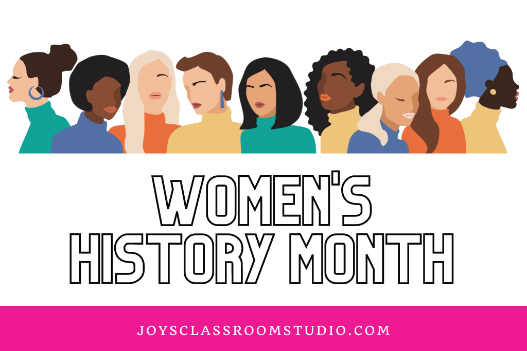 Image that says Women's History Month