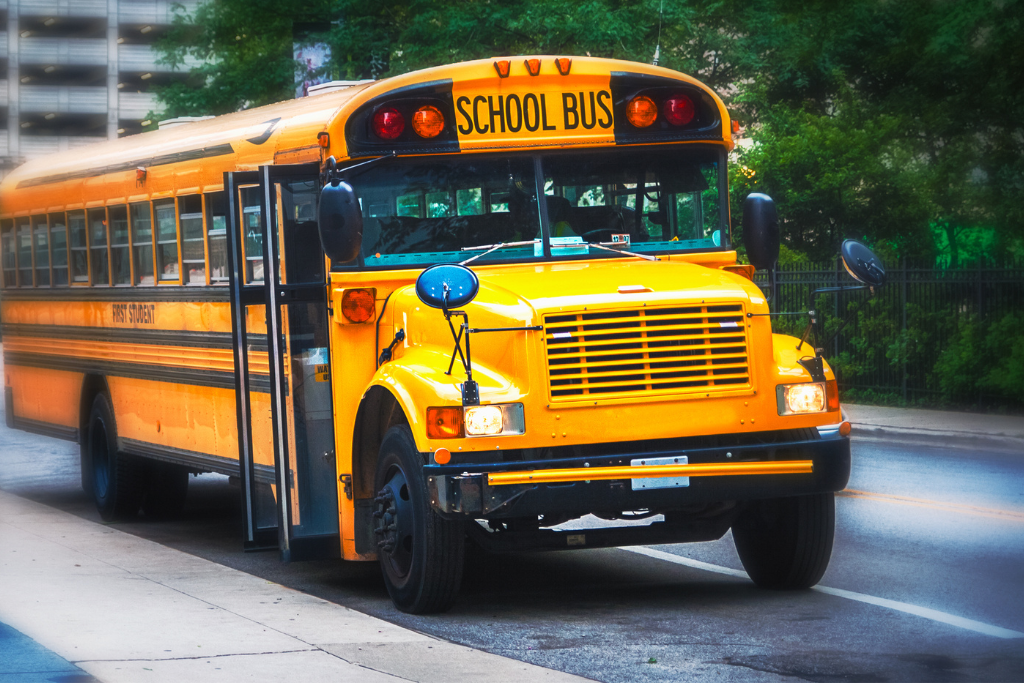 photo of a school bus
