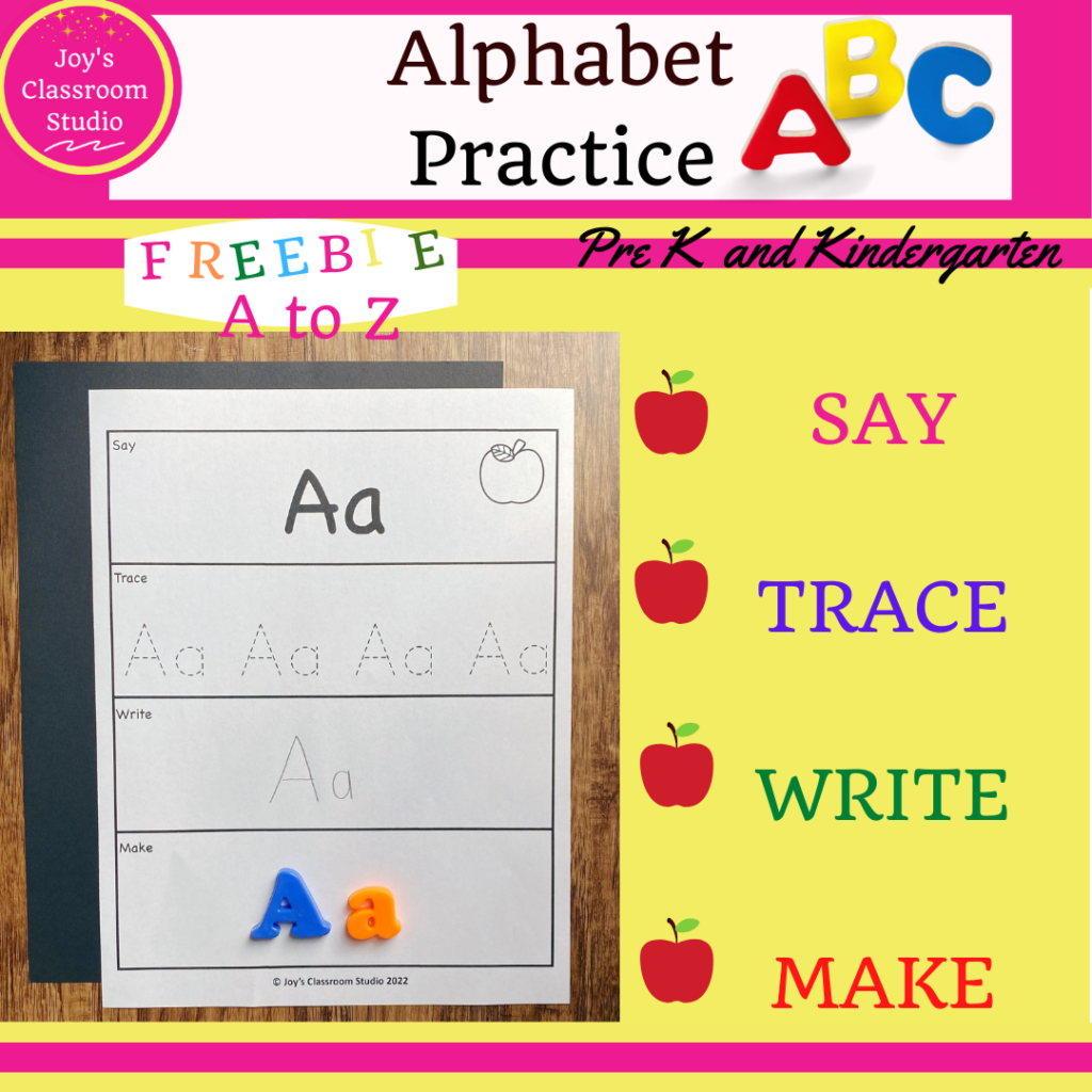 Alphabet Practice Freebie