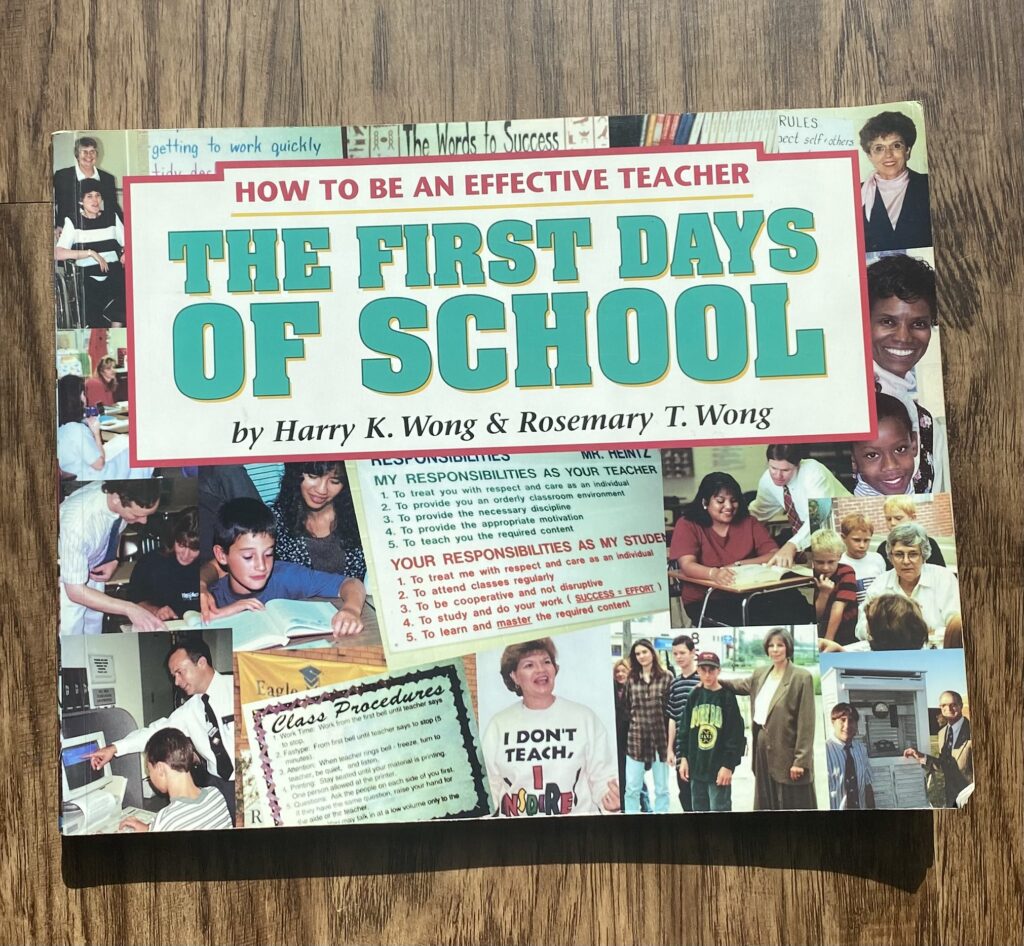 Picture of Teacher Professional Development Book: How To Be An Effective Teacher: The First Days of School 