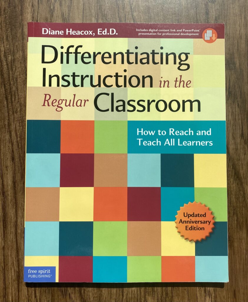 Picture of Teacher Professional Development Book: Differentiating Instruction in the Regular Classroom