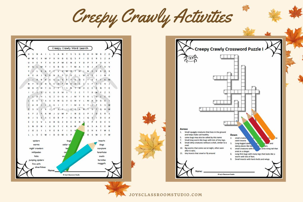 Creepy Crawly Activities